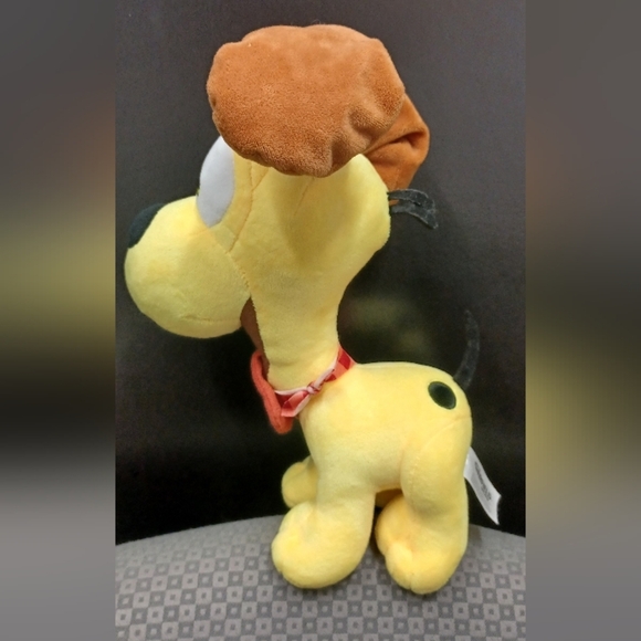 The Garfield Movie 2024 Adult Odie 10" Stiched Eyes Floppy Ears Dog Plush Toy - Picture 6 of 10